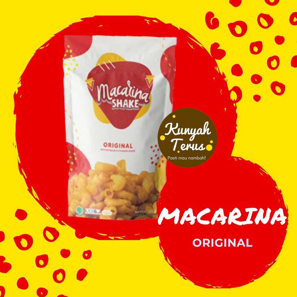 

Macarina Shake 120gr / Makaroni Kering /Snack Makaroni