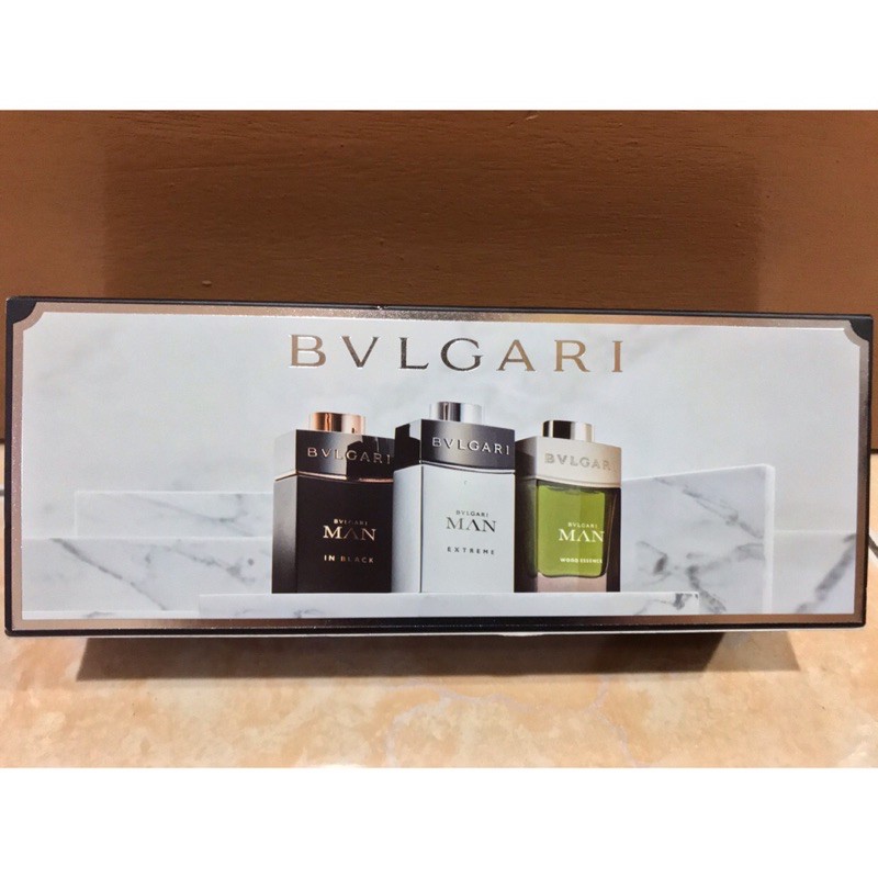 Parfume Original Bvlgari Man Extreme 15 ML dan Bvlgari Man Wood Essence 15 ML