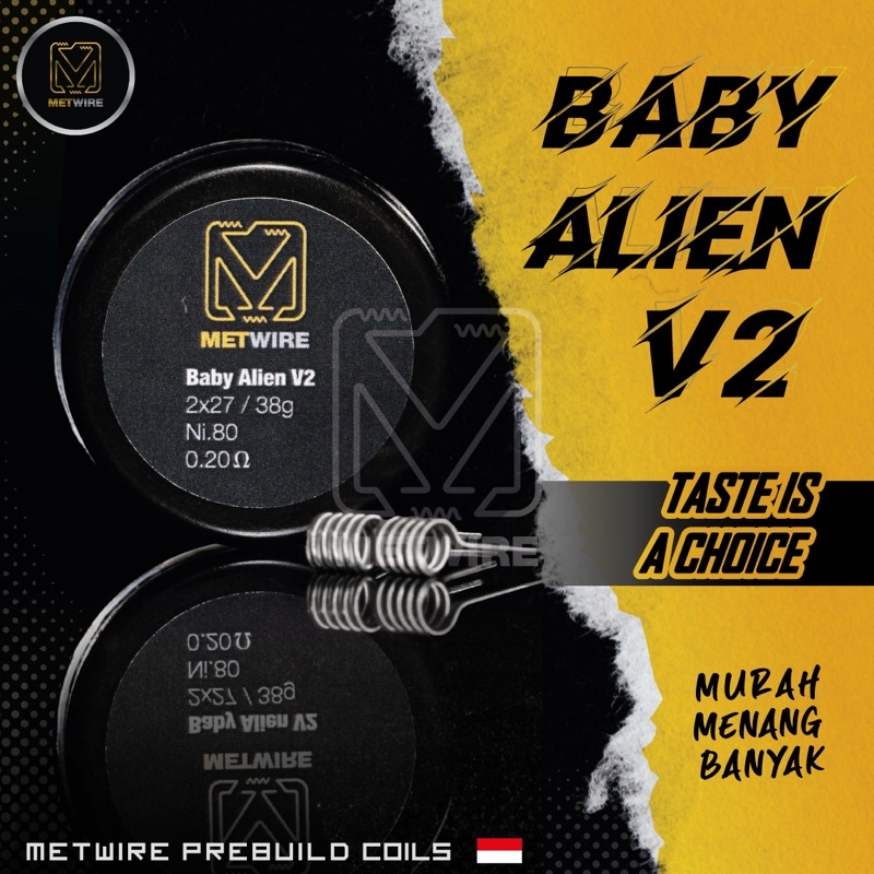 Baby Alien V2 Metwire Dual Coil Isi 2