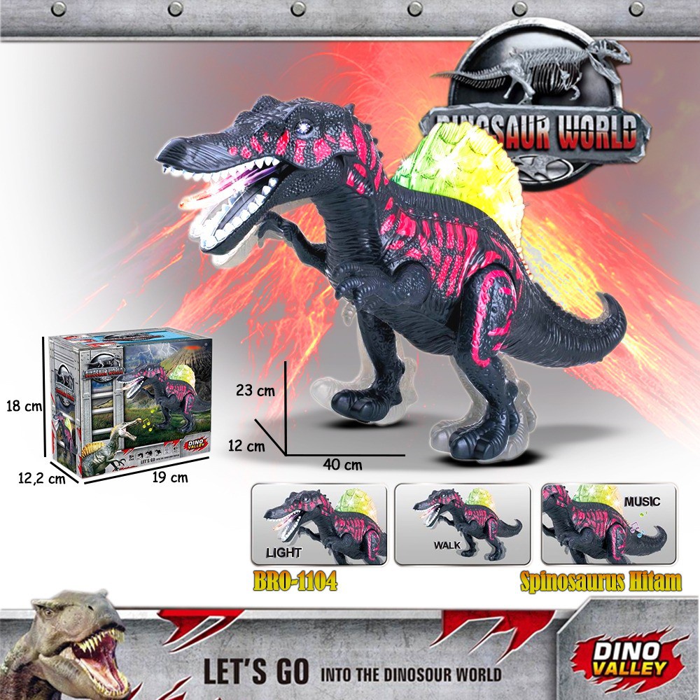 Mainan Anak Hewan Dinosaurus Mainan Edukasi Dinosaurus Spinosaurus BRO1104