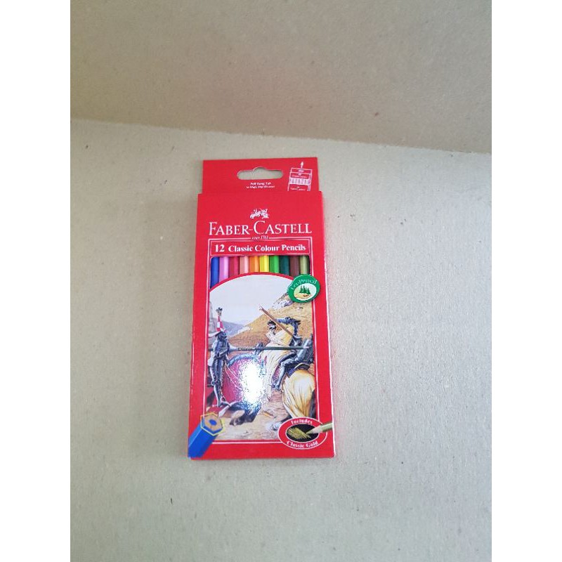 

Pensil Warna Colour Pencil Faber Castell 12 Warna Watercolour dan Classic