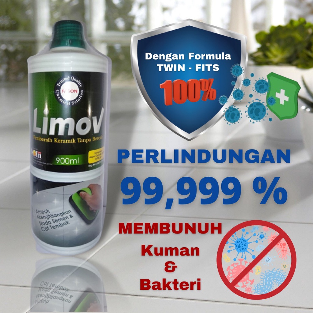 Pembersih Keramik Fason Limov dan Gratine Paket 900ml