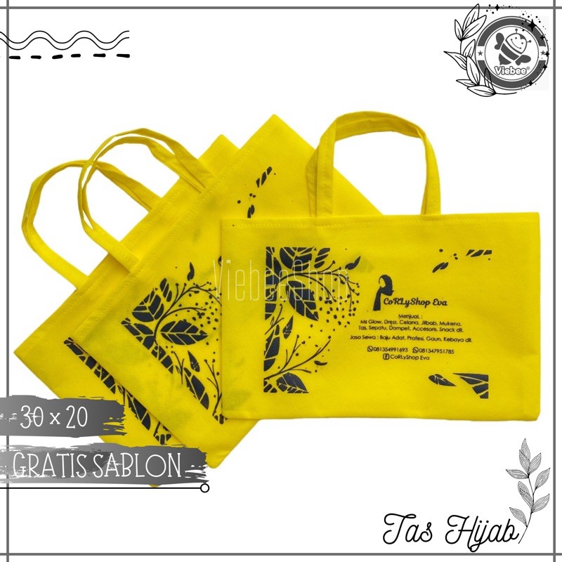 

TAS SOUVENIR l TAS ULTAH MURAH l TAS SOUVENIR SPUNBOUND l F30x20