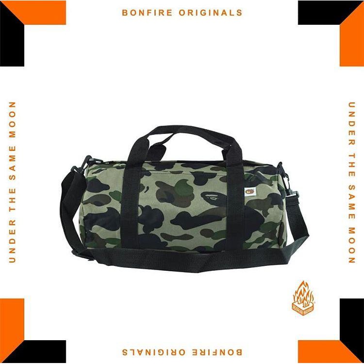 BAPE Camouflage Duffle Bag (E-Mook Magazine Appendix) - BNF000055