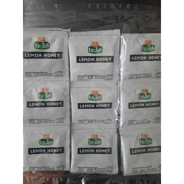 

lemon honey teh poci