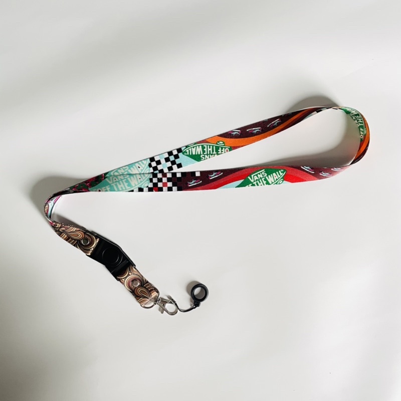 

Lanyard Printing Gantungan ID Card Motif - Vans Coklat Real pick