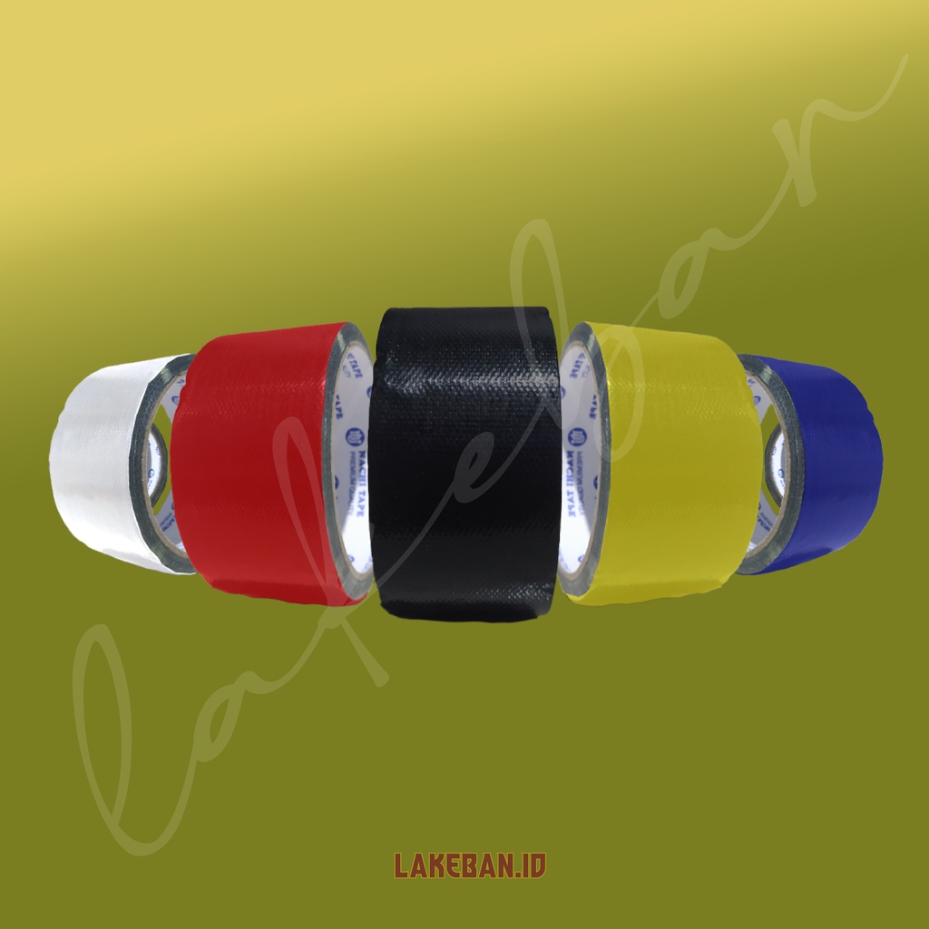 

LAKBAN MURAH - Cloth Tape 48mm / 2 inch Berbagai Warna - NACHI TAPE