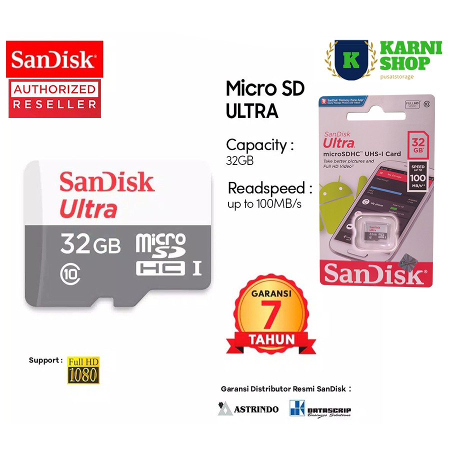 memory card microSD kartu memori Micro sd card Hp 16GB 32GB 64GB CLASS 10 ORIGINAL Shopee