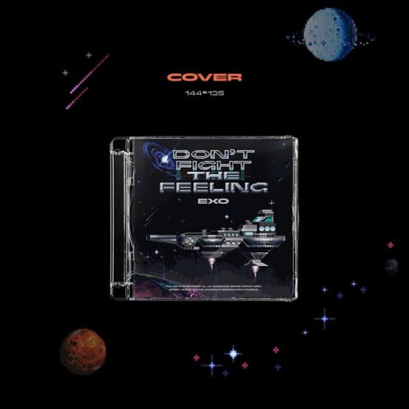 [READY] EXO - DON'T FIGHT THE FEELING (JEWEL CASE VER +poster)