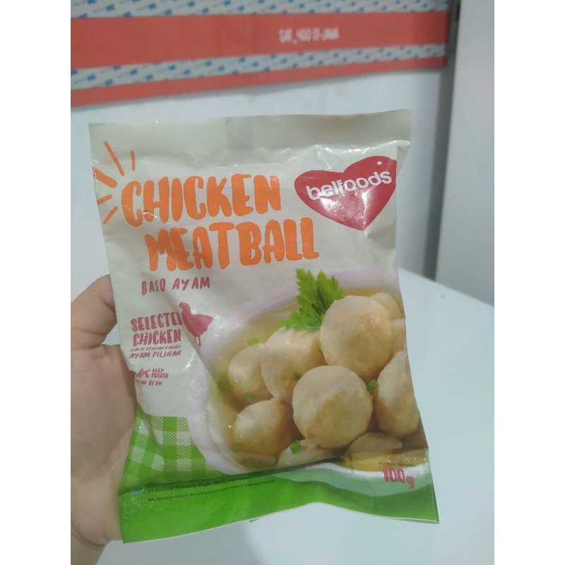 

Baso Ayam Chicken Meatball Belfoods 100gram