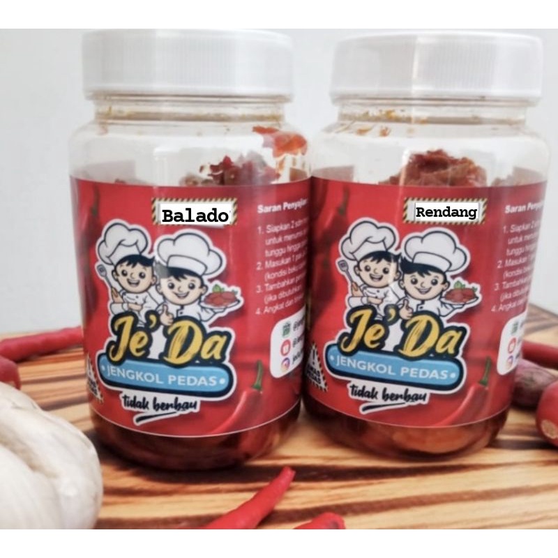 

Jengkol Pedas Paket 2rasa ( Balado + Rendang )