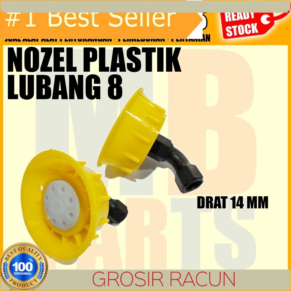 NOZZLE / NOZEL SPRAYER PLASTIK LUBANG 8
