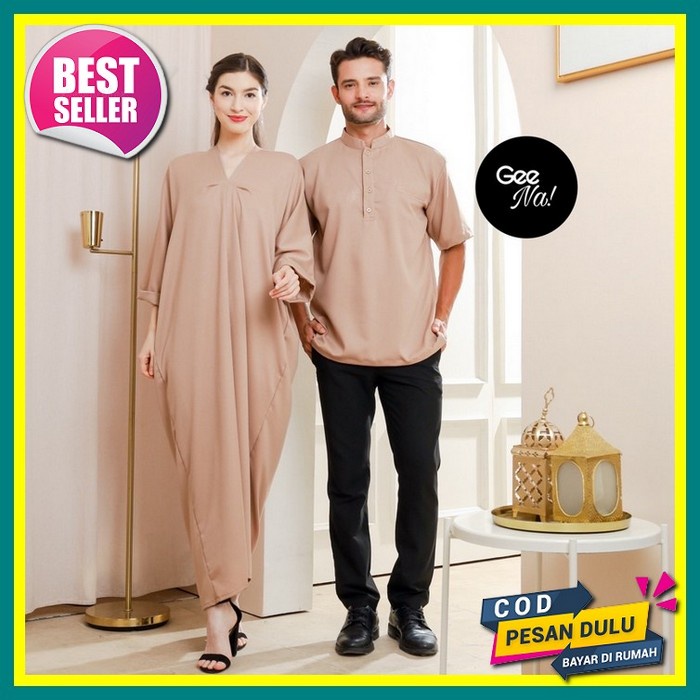 Hs- Baju Couple Kondangan Pesta Kondangan Idul Fitri Trend Kekinian 2022 Kekinian Modern Kapel Pesta