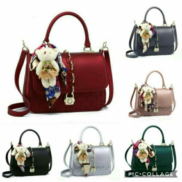 Tas Lv jelly summer gembok  fashion import shoulder handbag selempang mini tad batam