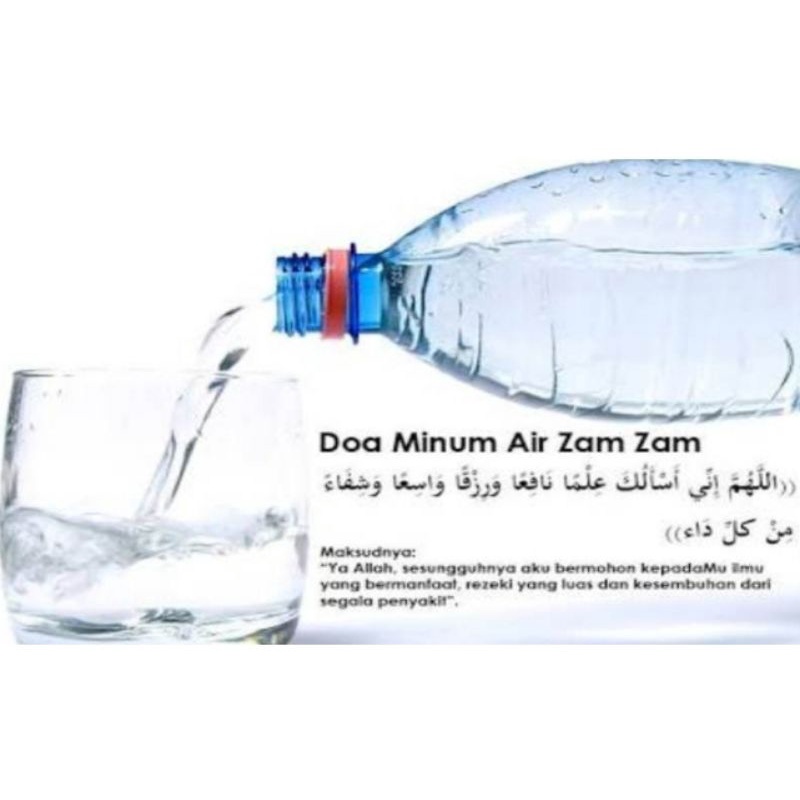 Air Zamzam 5L Barcode Asli Original Arab Saudi Oleh Oleh Haji Umroh