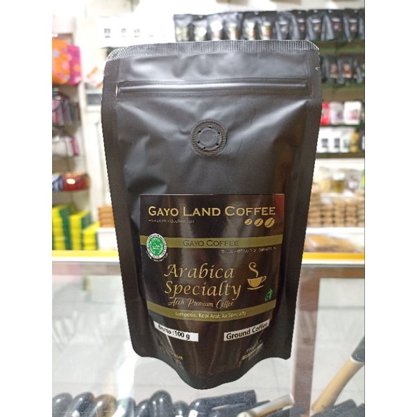 

Kopi Gayo Arabika specialty Gayo Land Coffee 100gr