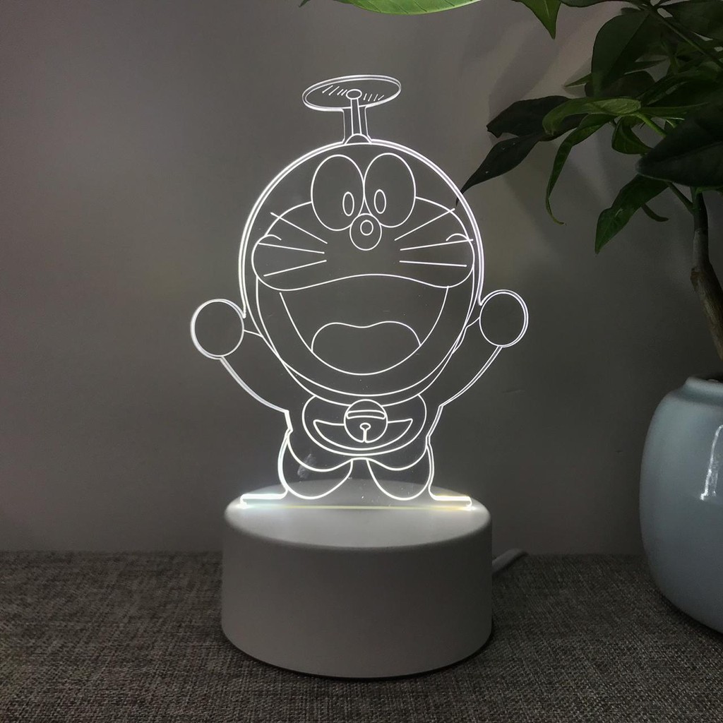 LDS LAMPU HIAS LED AKRILIK 3D KARAKTER  / LAMPU TIDUR MOTIF LUCU