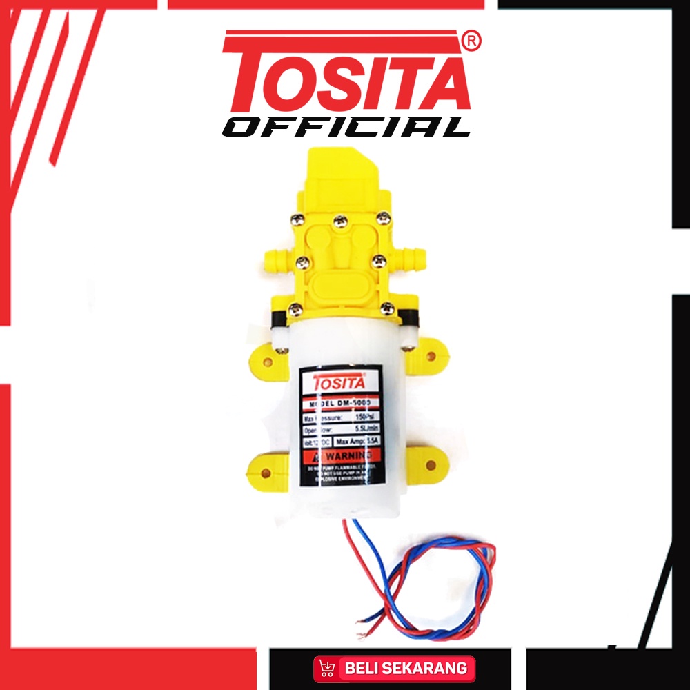 DINAMO POWER SPRAYER TOSITA (KUNING), DINAMO UNTUK CUCI MOTOR