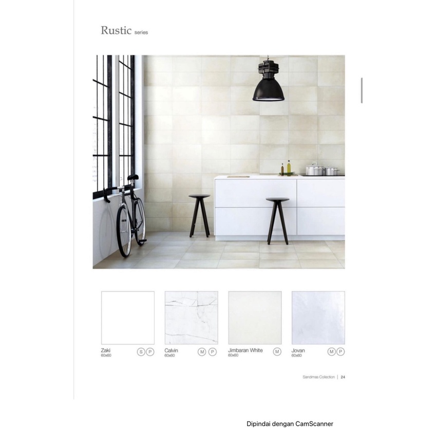 Lantai Granit Sandimas (CARARA WHITE)