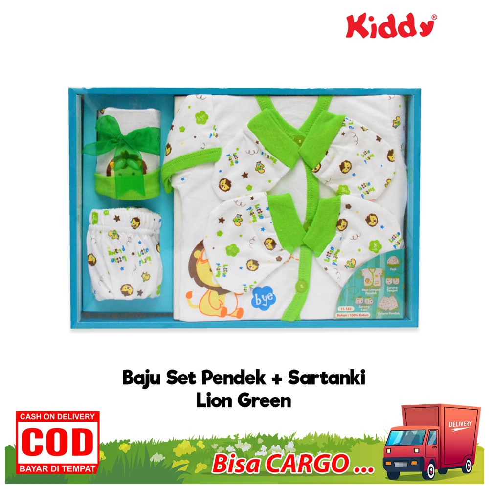 Kiddy Baby Newborn Gift Set / Baju+Romper Bayi Set / Kado Bayi Baru Lahir