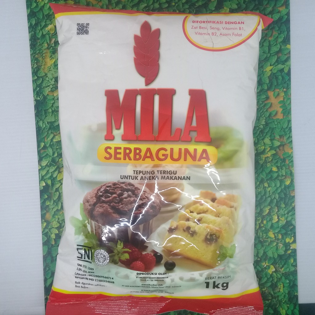 

Mila Serbaguna Tepung Terigu Untuk Aneka Makanan 1 kg