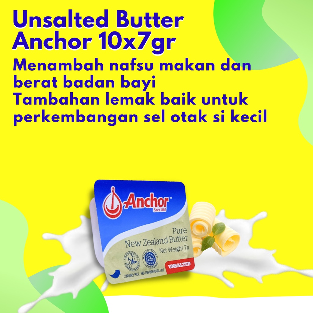 

Paket mpasi bayi 6 bulan lengkap bahan mpasi unsalted salted butter anchor elle & vire unsalted butter mpasi minidish