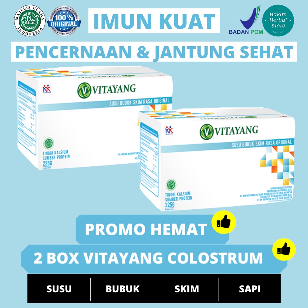 

Vitayang Colostrum Susu Skim Bubuk Probiotik