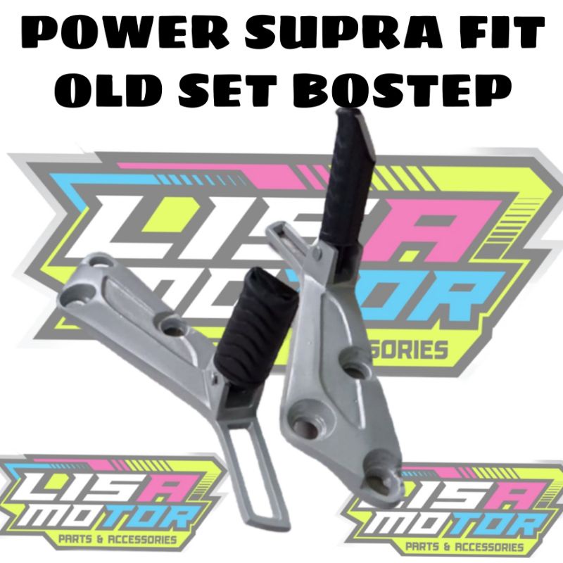 DUDUKAN BOSTEP BELAKANG SUPRA FIT OLD SET BOSTEP