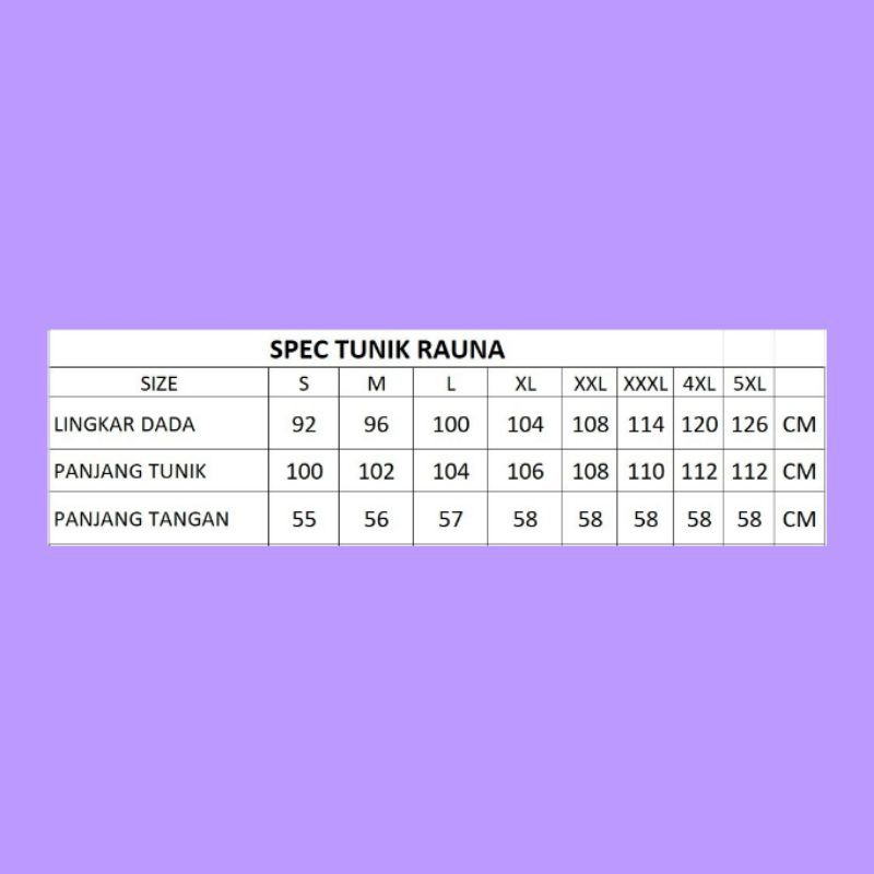 TUNIK RAUNA TC 04 - TC 05 RAUNAPRIDE / Baju atasan wanita