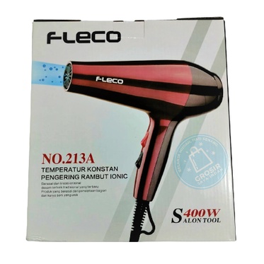 Hairdryer Fleco 213A / Pengering Rambut Ionic / Hairdryer Beauty Salon Haircare / Pengering Rambut Fleco - 400 Watt / Hairdryer Panas Dan Dingin Multifungsi