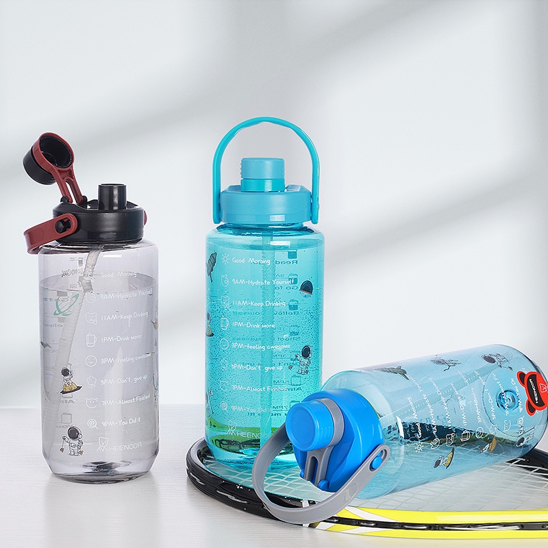 Botol Minum big size Sport Plastik Terbaru sporty trendy 2 liter bahan tebal tahan banting hx-649/93