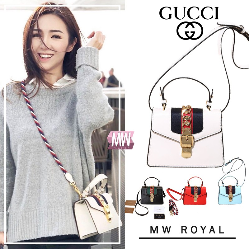 TAS GUCCI SELEMPANG MINI SLING BAG WANITA TAS SLEMPANG KECIL WANITA HAND BAG WANITA TAS TERBARU