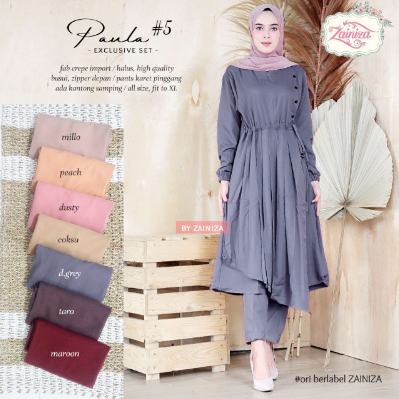 PAULA SET #5 BY ZAINIZA