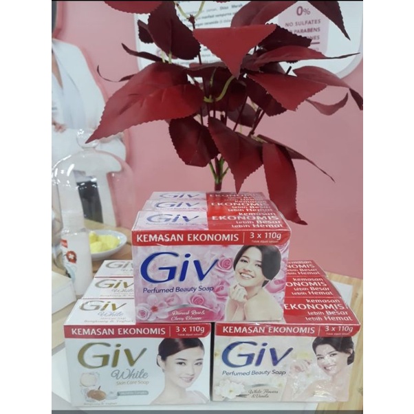 Giv sabun batang 110gr x 3