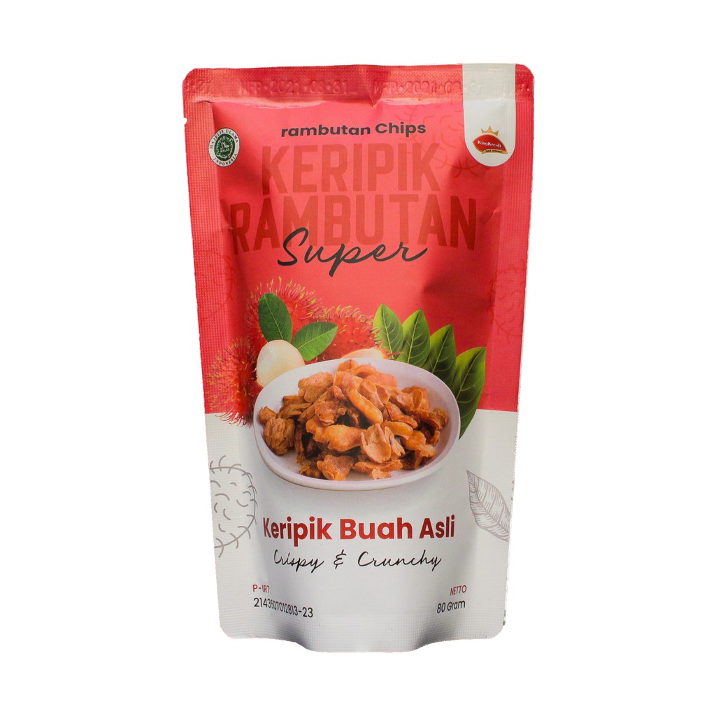 

Keripik Rambutan Kingkresh [80g]