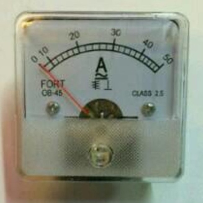 AMPERE METER ANALOG FORT / FT-65A / 0 - 5A AC/DC