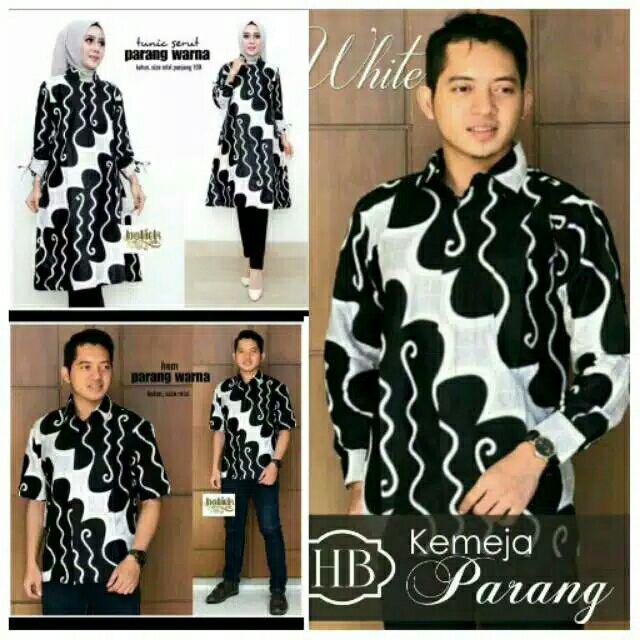 Tey-17 Batik Wanita Asj Sa Hrb026 Kenongo Kemeja Tosca Pendek