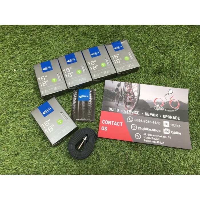 Ban Dalam SCHWALBE 16-349 18-355 16 18 inch seli sepeda lipat folding