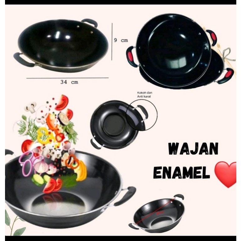 Wajan Enamel gsf