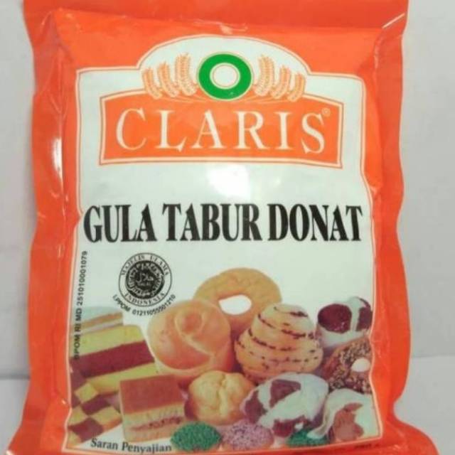 Gula Tabur Donat Claris 250 Gram - Claris Donat