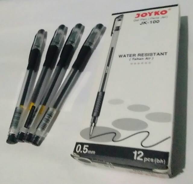 

Pulpen Joyko JK 100 Warna HitamdanBiru