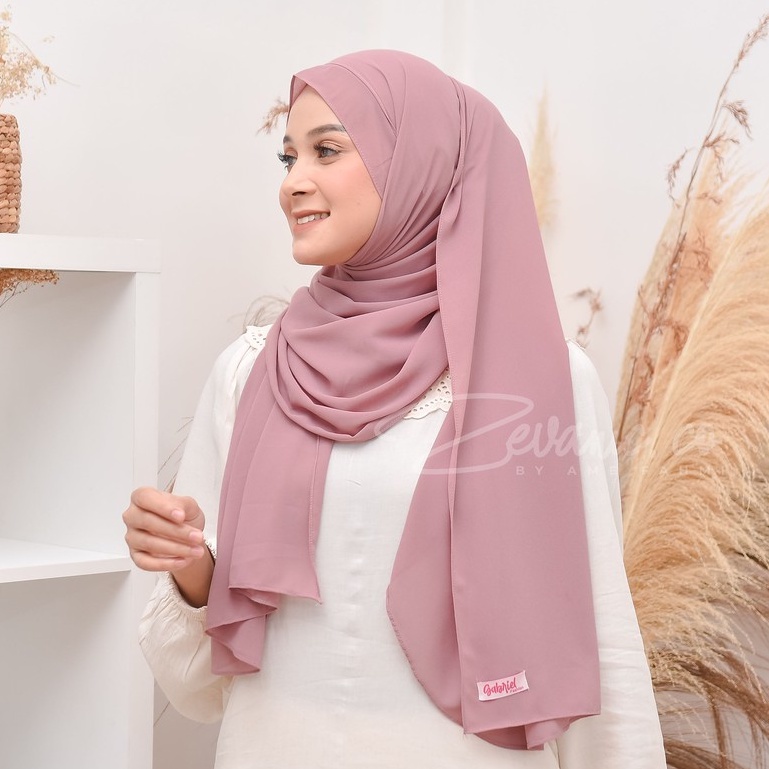 Promo Puncak 6.6 Big Sale | Balqis Pashmina / Pashmina Double Layer Best Material Armany Super Jatuh Mudah Dibentuk Tidak Licin Ukuran Panjang 200 cm By Zevanic.co-1