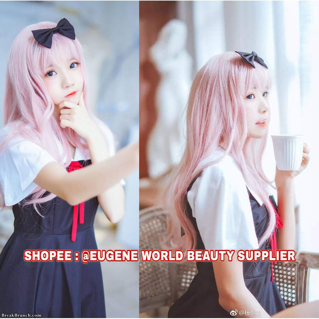 READY STOCK - WIG FUJIWARA CHIKA WIG CHIKA FUJIWARA WIG ANIME KAGUYA SAMA WA KOKURASETAI TENSAI-TACH