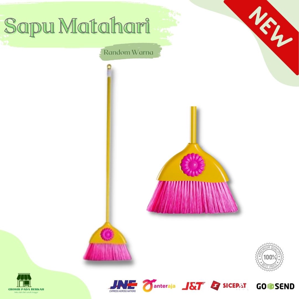GPB - Sapu Matahari Dragon SP-158 sapu plastik sapu lantai sapu nylon