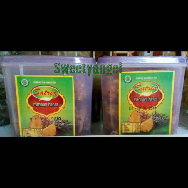 

Manisan Nanas toples "Satria