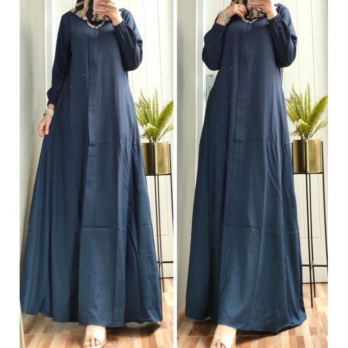 Dress Dasifa, Bahan Shakila Premium, ukuran Standar all size ld 110 Pb 140 fit to XL