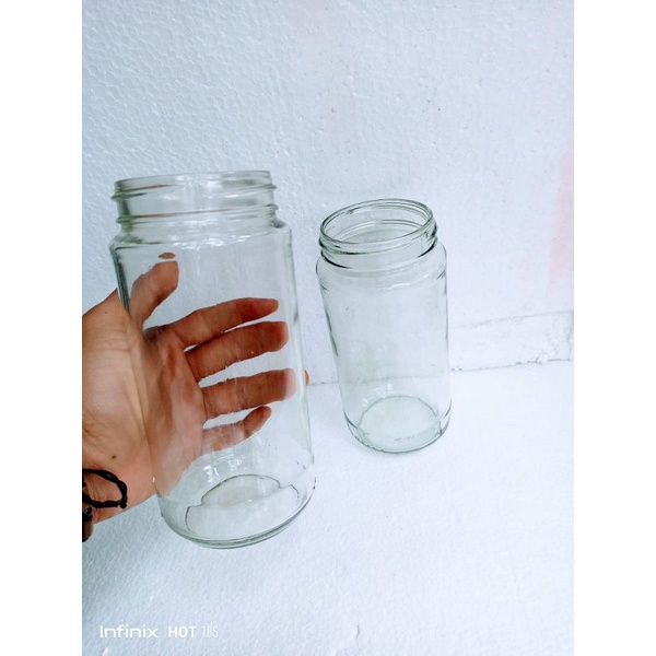 Toples nescafe botol nescafe toples kaca toples tempat ikan cupang botol bekas nescafe