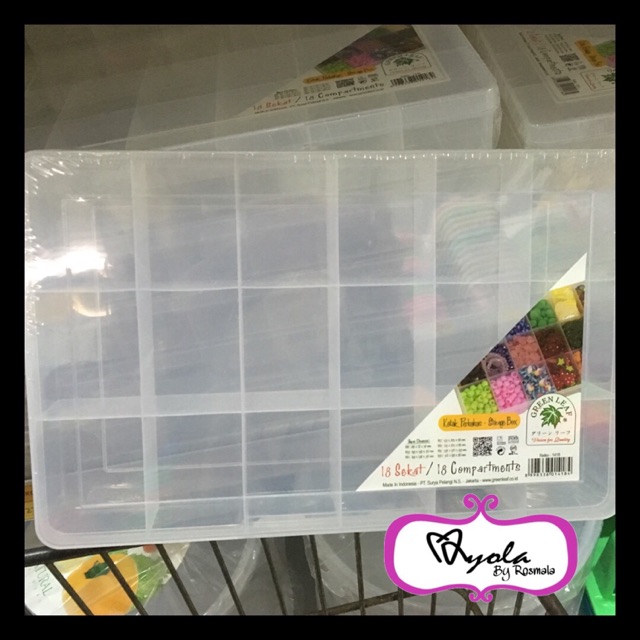 

Box / kotak 18 sekat