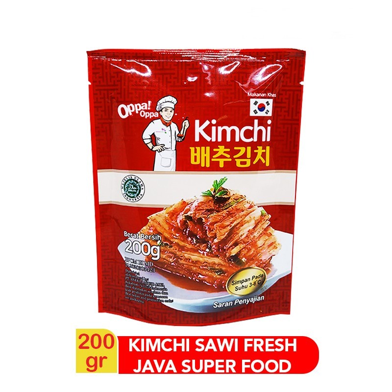 

Oppa Kimchi Sawi Korea Fresh 200g Java Super Food