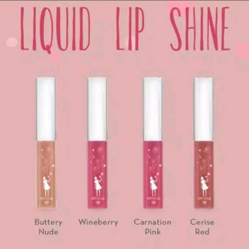 ❤ jselectiv ❤ EMINA Liquid Lip Shine Lip Gloss | Lip Gloss Warna EMINA